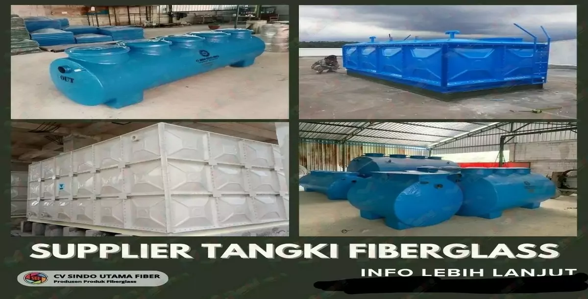 HARGA TERJANGKAU! Supplier Tangki FRP di Kuningan Jawa Barat